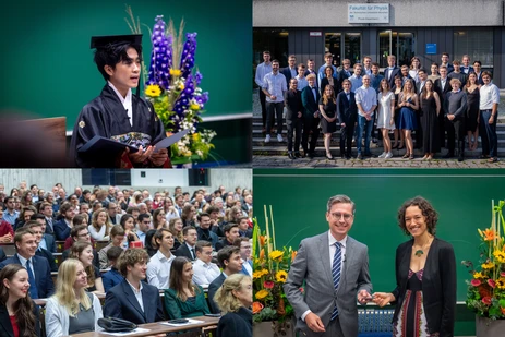 Absolventenfeier TUM Physik