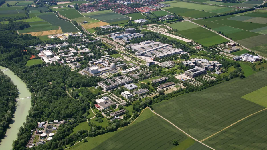 Aerial photograph of the campus Garching. Photo: TUM
