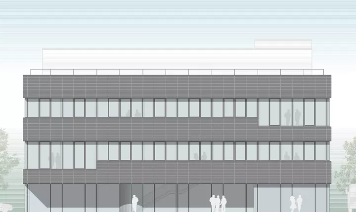 Illustration of new building concept